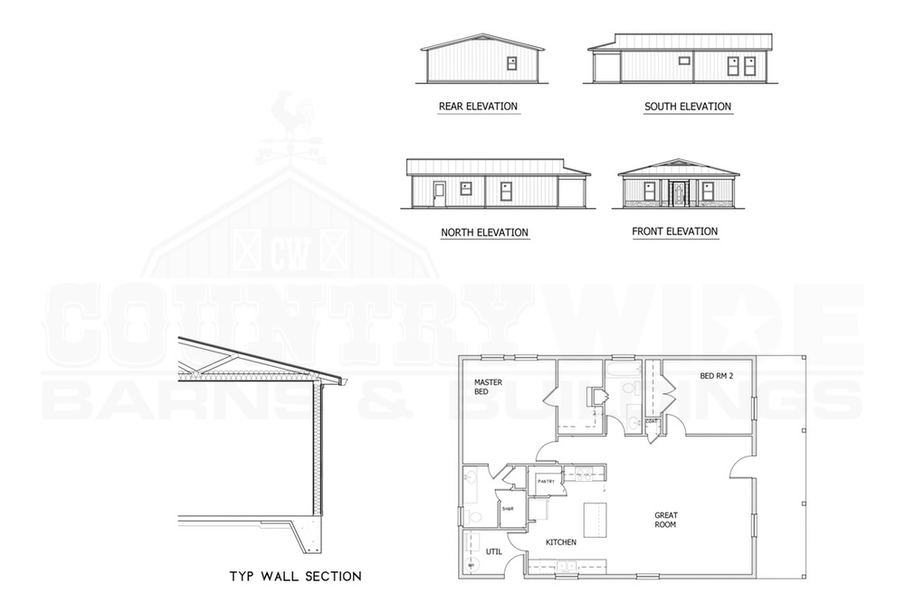 cwb barndominium plan 04