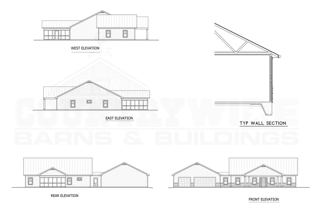 cwb barndominium plan 07