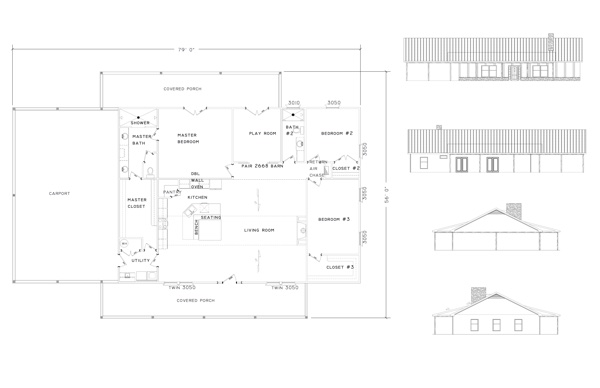 CWB Barndominium Plan 4