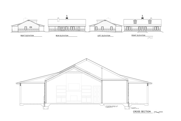 Barndominium blueprint 07