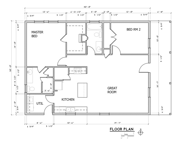 CWB Barndominium Floor Plan 04