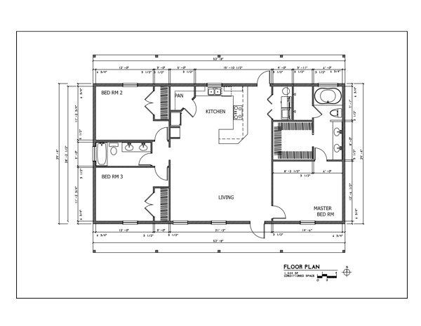 CWB Barndominium Floor Plan 11