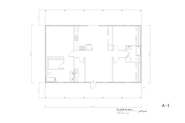 CWB Barndominium Floor Plan 12