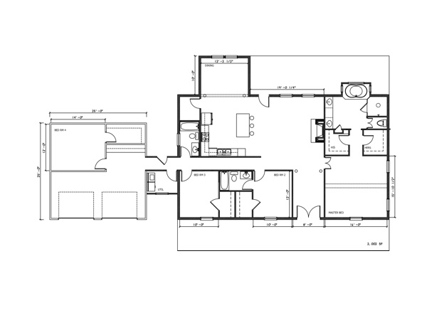 CWB Barndominium Floor Plan 13