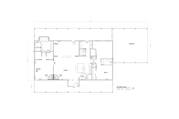 CWB Barndominium Floor Plan 18